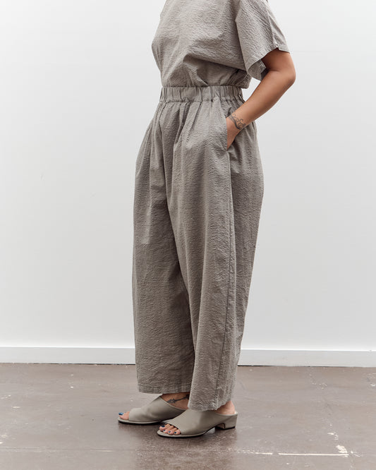 Black Crane Wide Pants, P. Grey