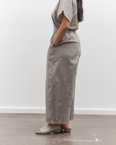 Black Crane Wide Pants, P. Grey