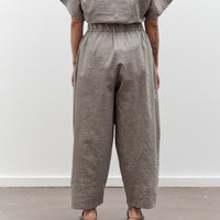 Black Crane Wide Pants, P. Grey
