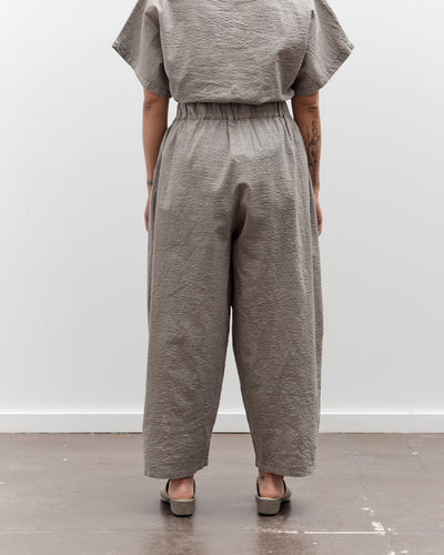 Black Crane Wide Pants, P. Grey