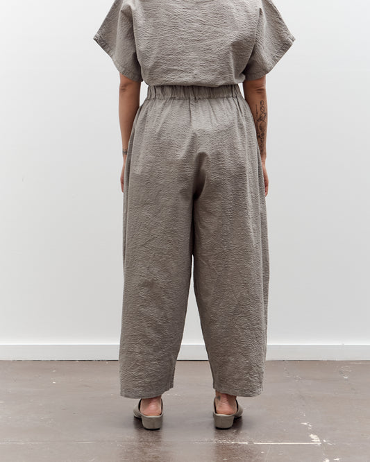 Black Crane Wide Pants, P. Grey