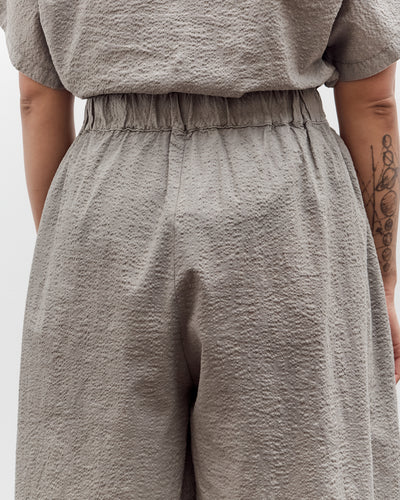 Black Crane Wide Pants, P. Grey