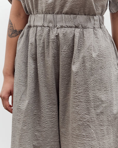 Black Crane Wide Pants, P. Grey