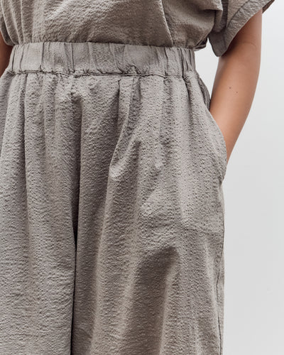 Black Crane Wide Pants, P. Grey
