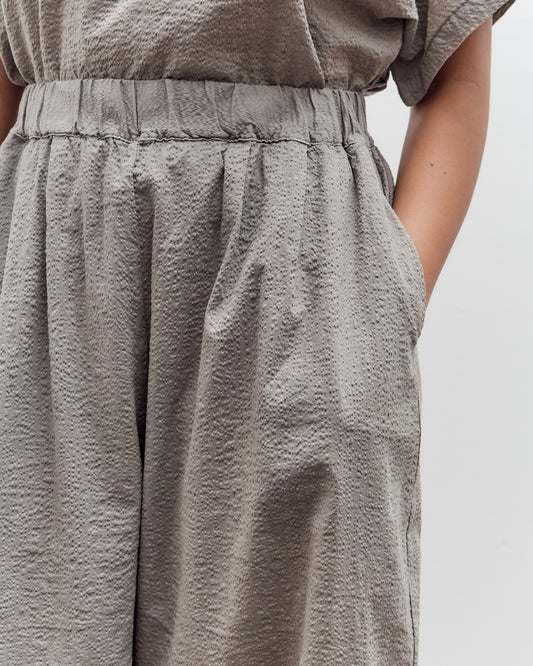 Black Crane Wide Pants, P. Grey
