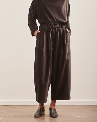 Black Crane Wide Pants, Sumi Black