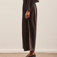 Black Crane Wide Pants, Sumi Black