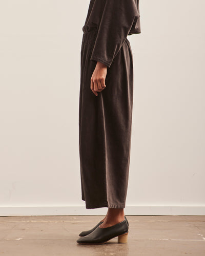 Black Crane Wide Pants, Sumi Black