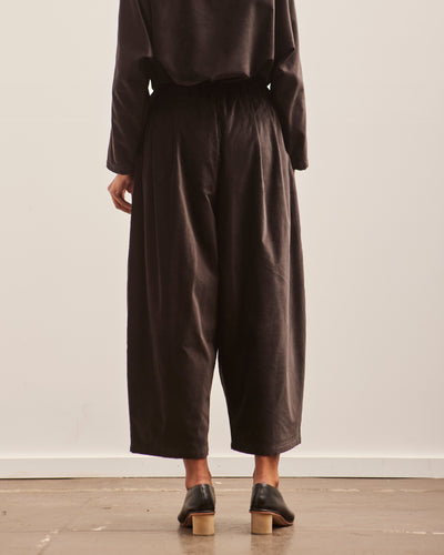 Black Crane Wide Pants, Sumi Black