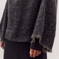 Alpaca Tube Top, Black