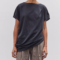 Black Crane Asymmetric Top, Sumi Black