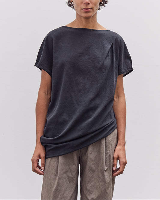 Black Crane Asymmetric Top, Sumi Black