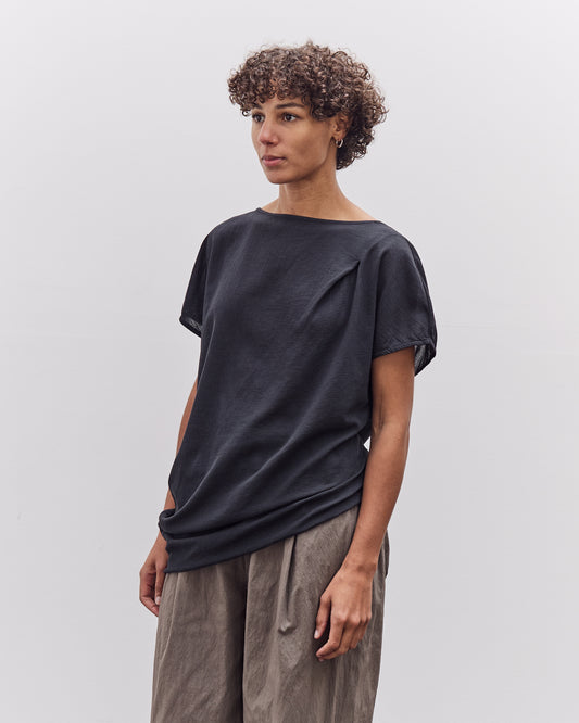 Black Crane Asymmetric Top, Sumi Black