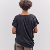 Black Crane Asymmetric Top, Sumi Black