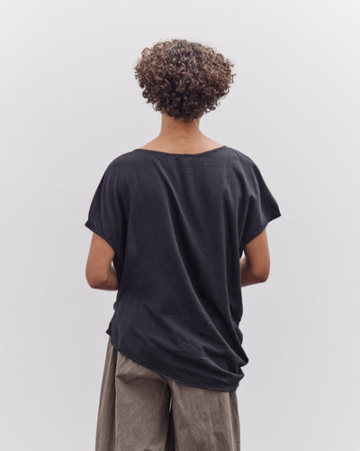 Black Crane Asymmetric Top, Sumi Black