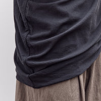 Black Crane Asymmetric Top, Sumi Black