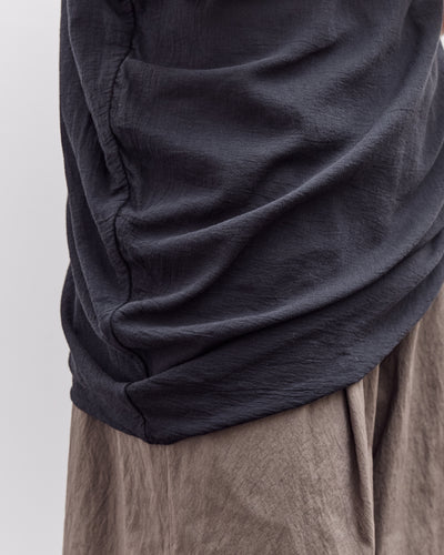 Black Crane Asymmetric Top, Sumi Black