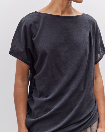 Black Crane Asymmetric Top, Sumi Black
