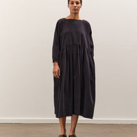 Black Crane Tradi Dress, Dark Navy