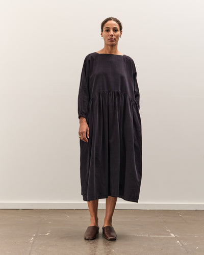 Black Crane Tradi Dress, Dark Navy