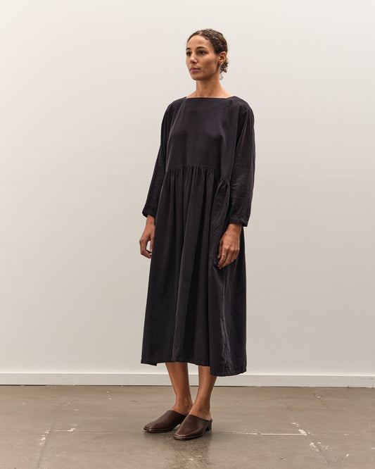 Black Crane Tradi Dress, Dark Navy