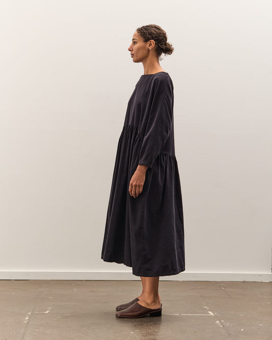 Black Crane Tradi Dress, Dark Navy