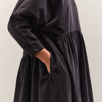 Black Crane Tradi Dress, Dark Navy