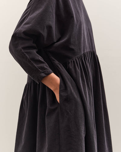 Black Crane Tradi Dress, Dark Navy