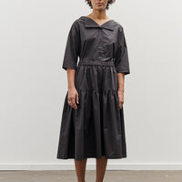 Black Crane Gathered Culottes, Black