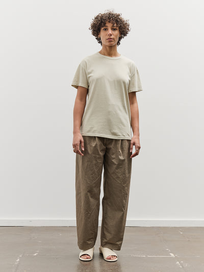 Black Crane Regular Short Sleeve Tee, Oyster