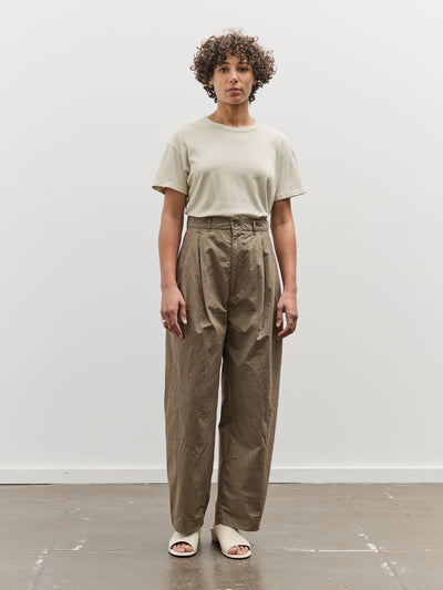 Black Crane Regular Short Sleeve Tee, Oyster