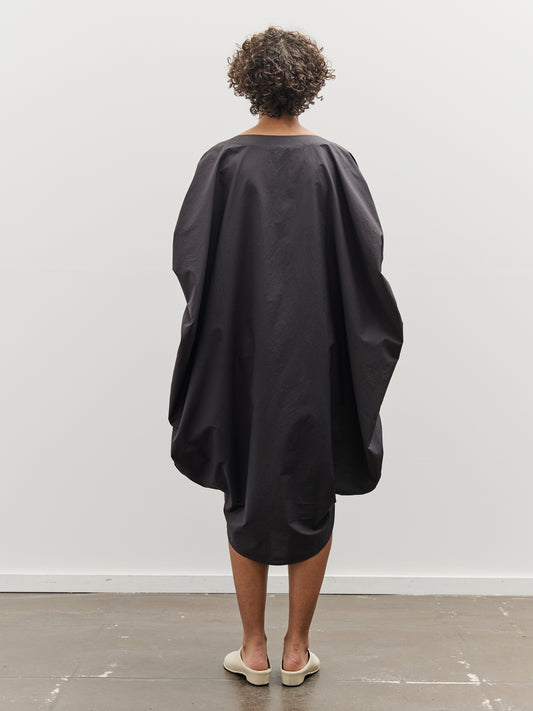 Black Crane Tear Drop Dress, Black