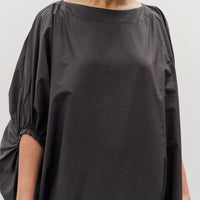 Black Crane Tear Drop Dress, Black