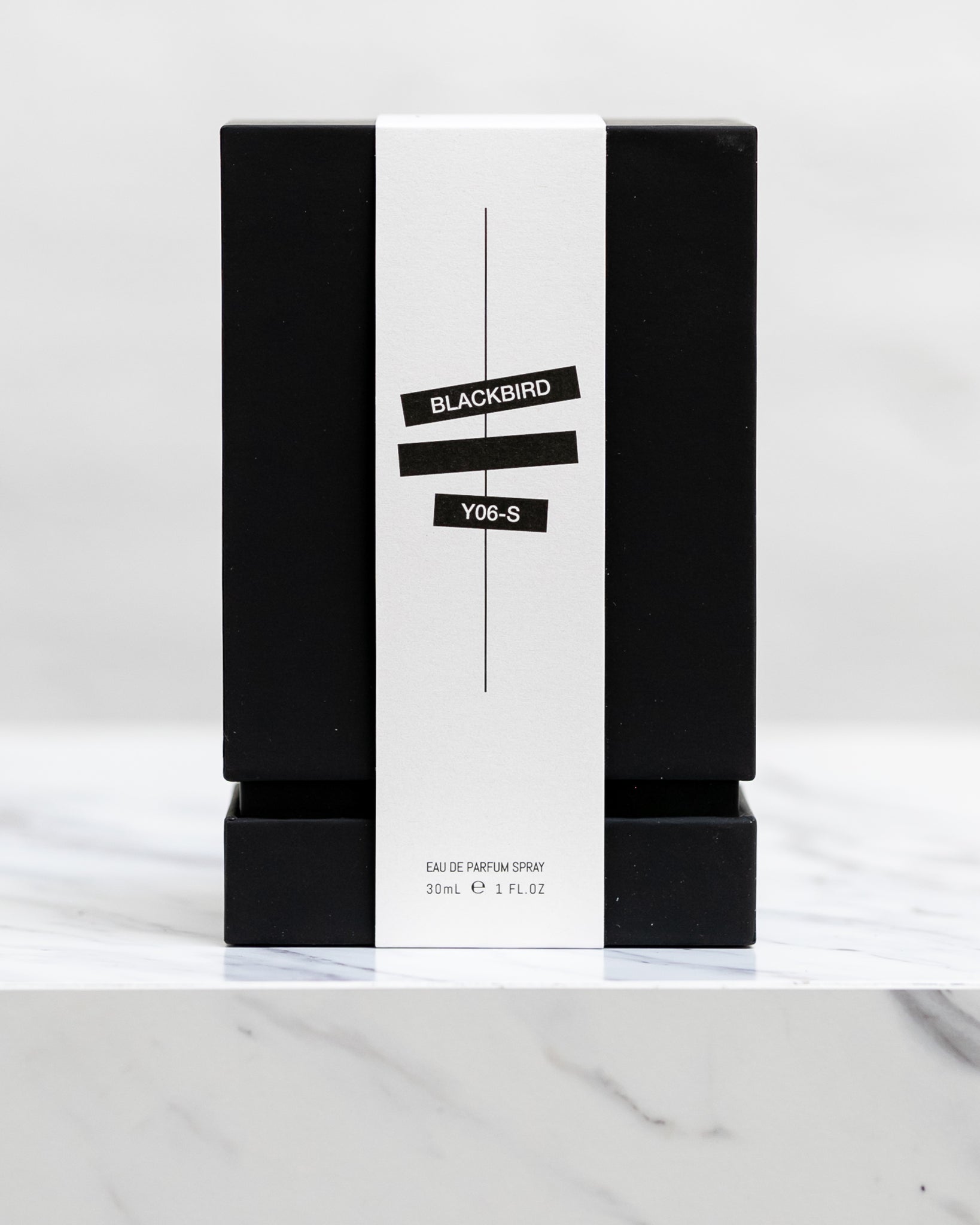 Blackbird Spray Perfume, Y06-S box front
