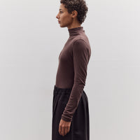 Turtle Neck Long Sleeve, Dk. Plum