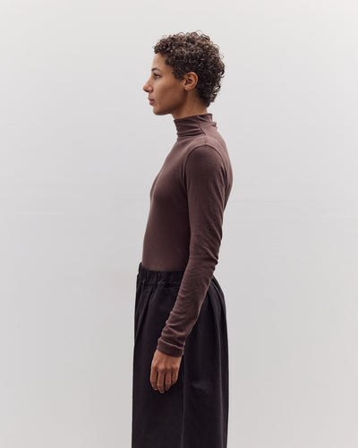 Turtle Neck Long Sleeve, Dk. Plum