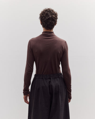 Turtle Neck Long Sleeve, Dk. Plum