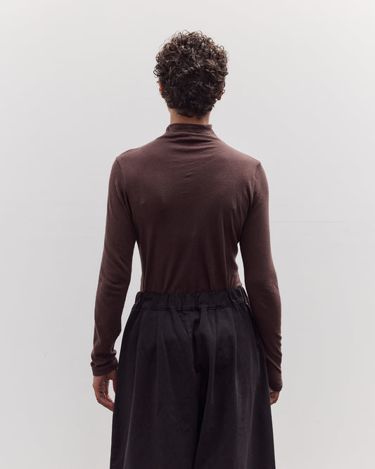 Turtle Neck Long Sleeve, Dk. Plum
