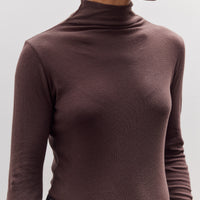 Turtle Neck Long Sleeve, Dk. Plum