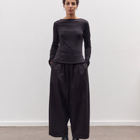 Boat Neck Long Sleeve, Black