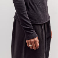 Boat Neck Long Sleeve, Black