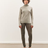 Black Crane Mesh Leggings, Slate