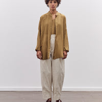 Black Crane Square Shirt, Dk. Olive