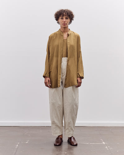 Black Crane Square Shirt, Dk. Olive