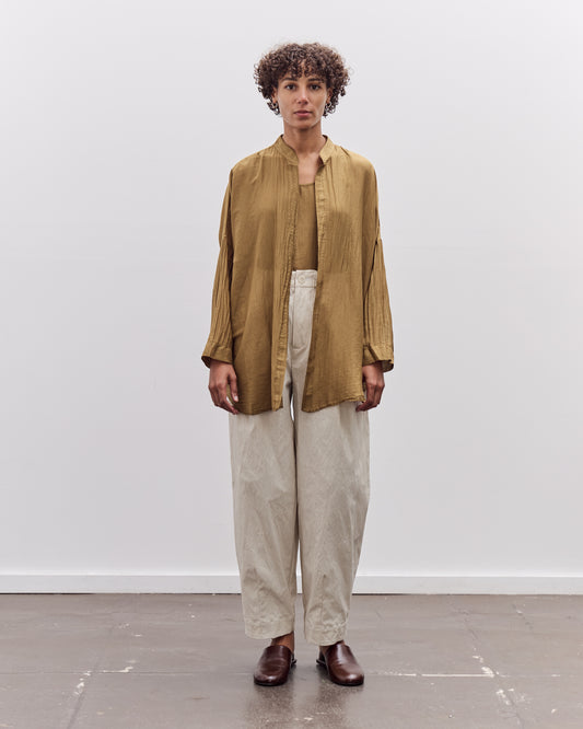 Black Crane Square Shirt, Dk. Olive