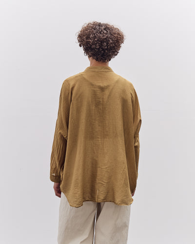 Black Crane Square Shirt, Dk. Olive