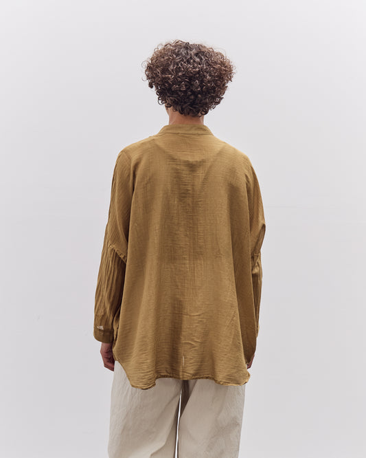 Black Crane Square Shirt, Dk. Olive