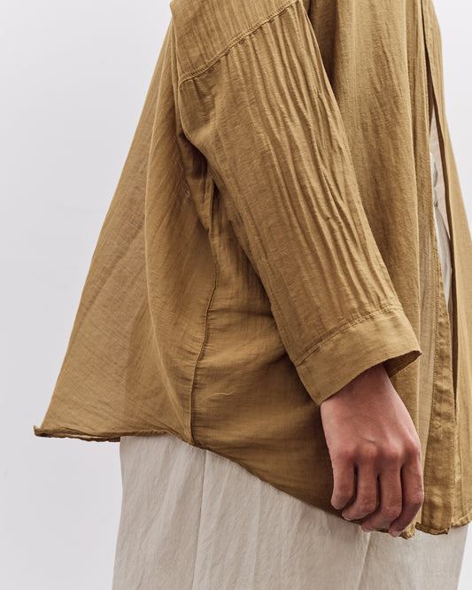 Black Crane Square Shirt, Dk. Olive