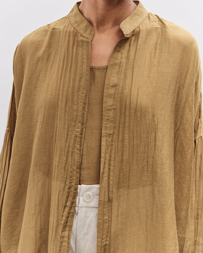 Black Crane Square Shirt, Dk. Olive