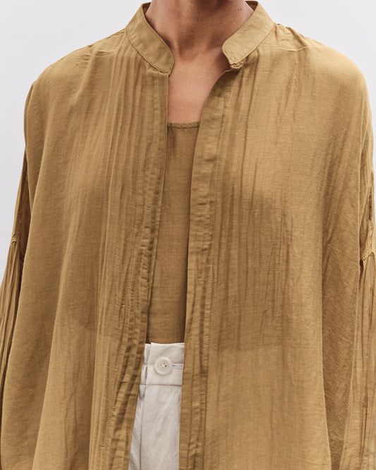 Black Crane Square Shirt, Dk. Olive